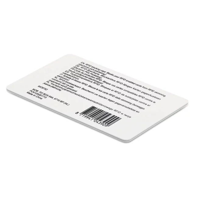 Carte anti-RFID Blocking 