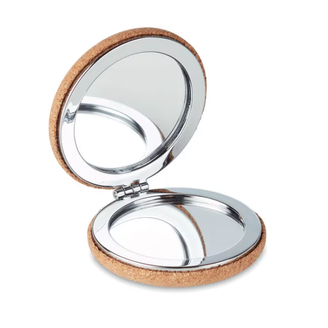 Miroir compact en liège Guapa Cork
