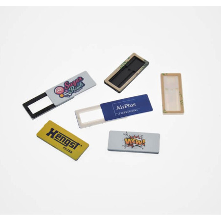 Cache Webcam Publicitaire Cache Webcam Publicitaire - modèle rectangle