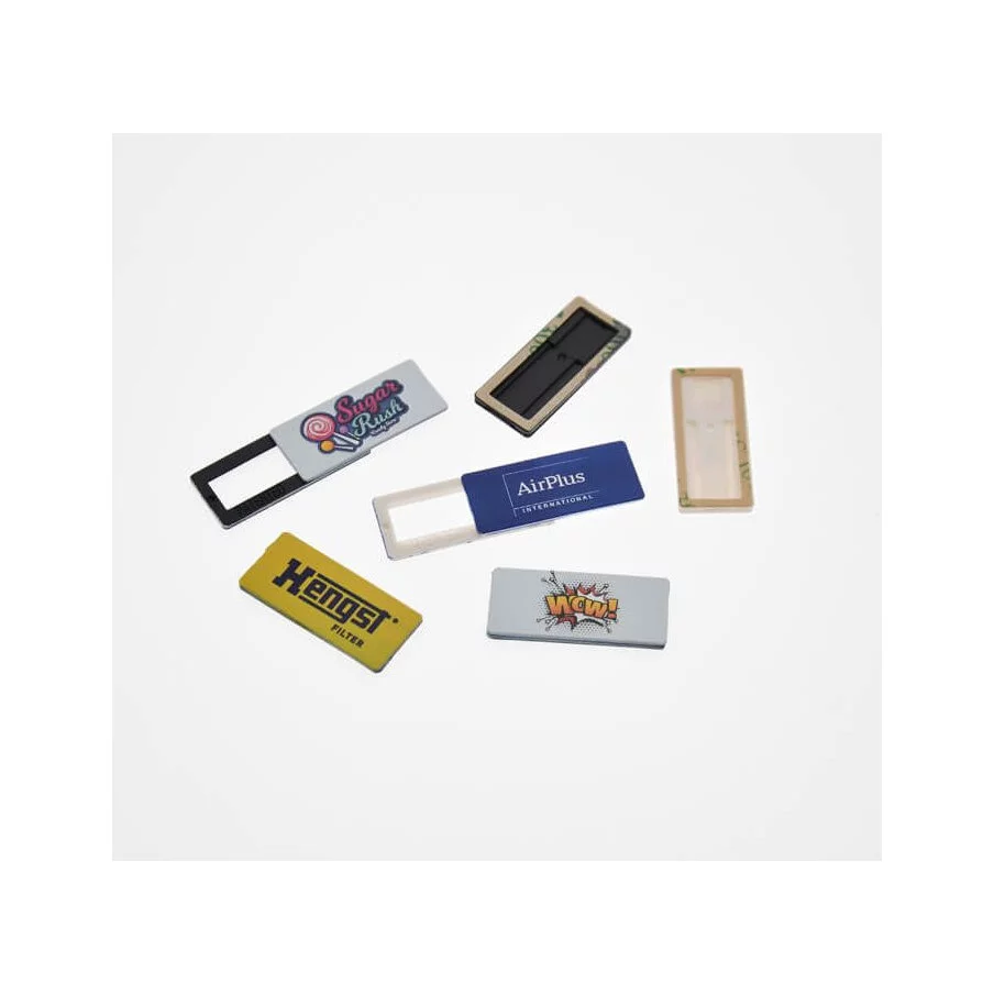 Cache Webcam Publicitaire - modèle rectangle