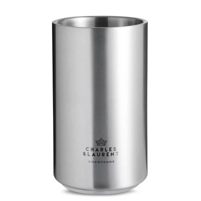 Seau à Champagne en acier personnalisable COOLIO