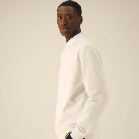 Sweat-shirt en coton recyclé Thinker 