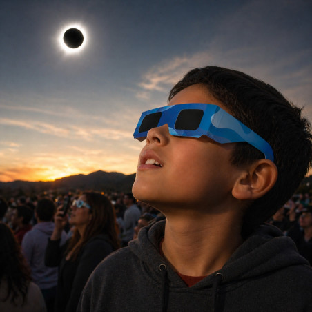 Lunettes pour éclipse solaire personnalisées 