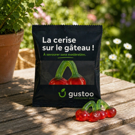Haribo cherry par lot de 100 sachets 