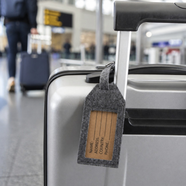 Étiquette à bagage personnalisée Tie 
