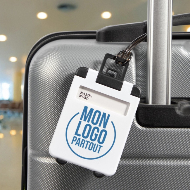 Étiquette à bagage personnalisable Traveler 