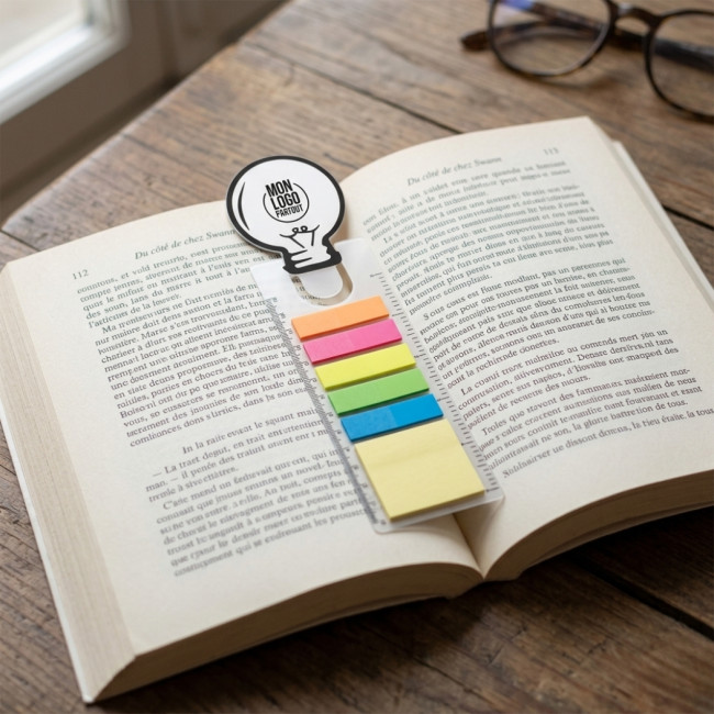 Marque-page ampoule publicitaire Idea Seed 