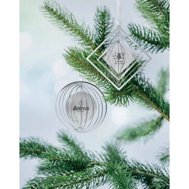 Décoration de noël en métal BALL 