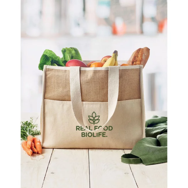 Sac shopping en Jute Campo