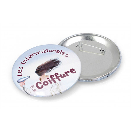 Badge publicitaire rond Ø 32mm Badge publicitaire rond Ø 32mm