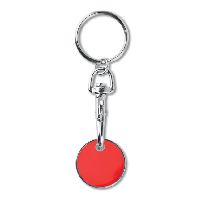 Porte-clés publicitaire jeton token 