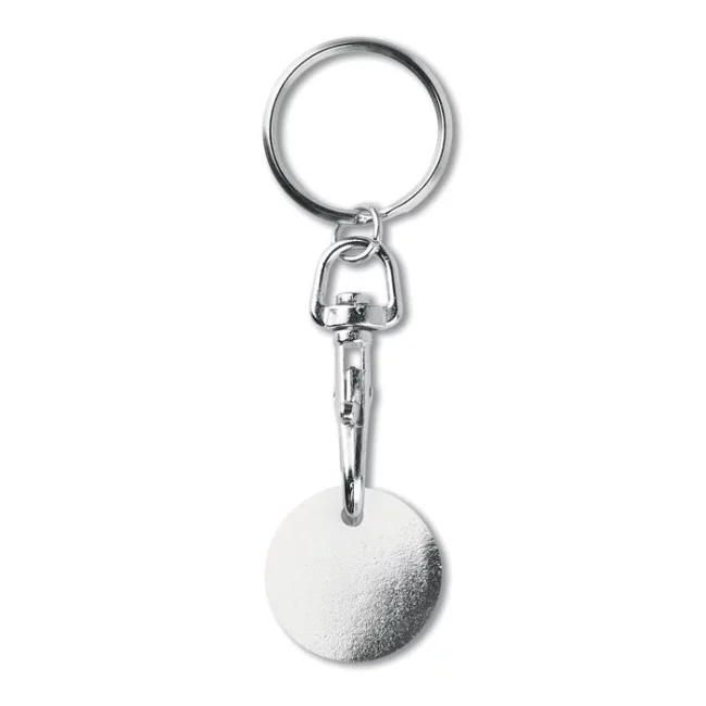 Porte-clés publicitaire jeton token 