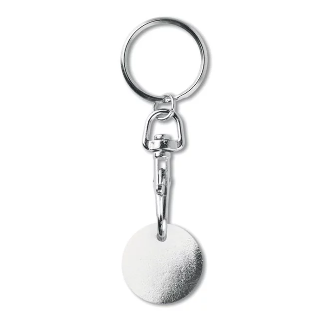 Porte-clés publicitaire jeton token 
