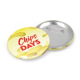 Badge publicitaire rond Ø 75mm