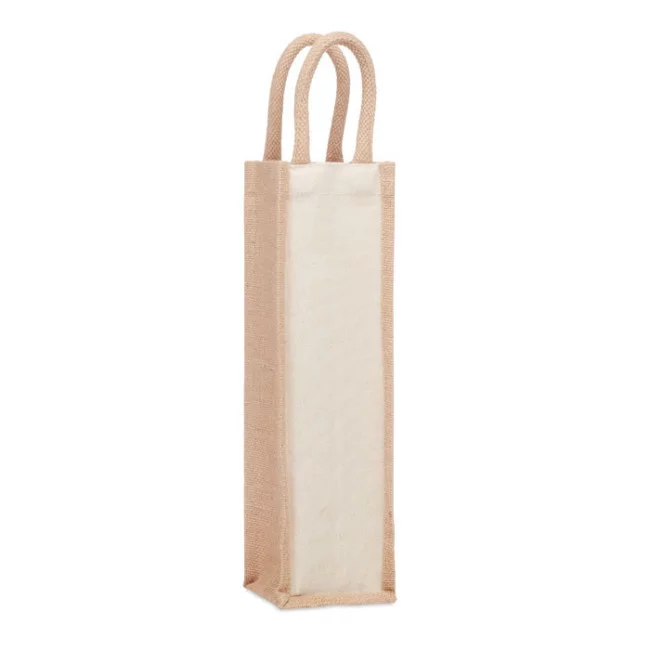 Sac cadeau en toile de jute Vino