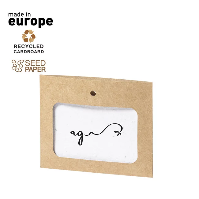 Badge en carton recyclé Binem