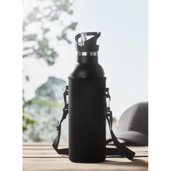 Gourde publicitaire en acier TIKSI 700 ml
