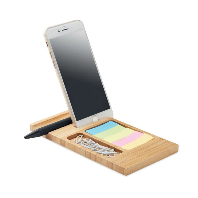 Organisateur de bureau en bambou Trevis