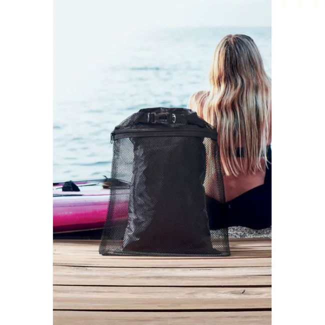 Sac publicitaire étanche en RPET Scuba Mesh 
