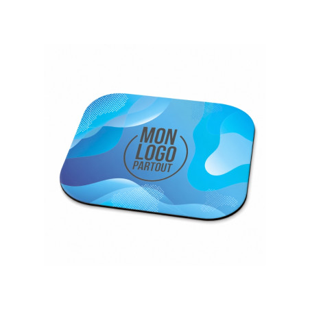 Sous-verre personnalisable carré Brite-Mat® 