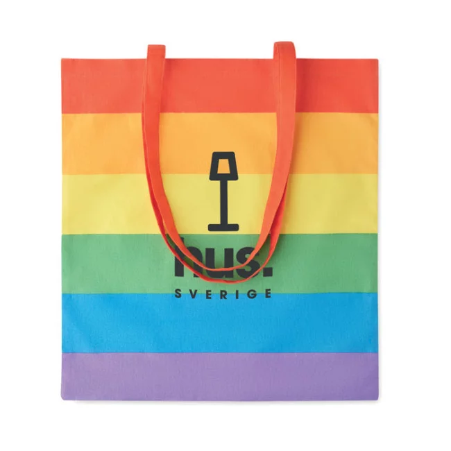 Sac shopping publicitaire Borealis Rainbow