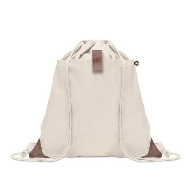 Sac à cordon en coton recyclé Panda Bag