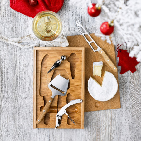 Set à fromage et vin personnalisable C&W 