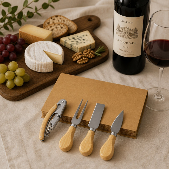 Set de fromage et vin personnalisé Sondrex 