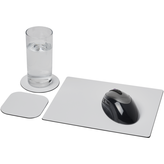 Ensemble de tapis de souris et sous-verre Brite-Mat® 