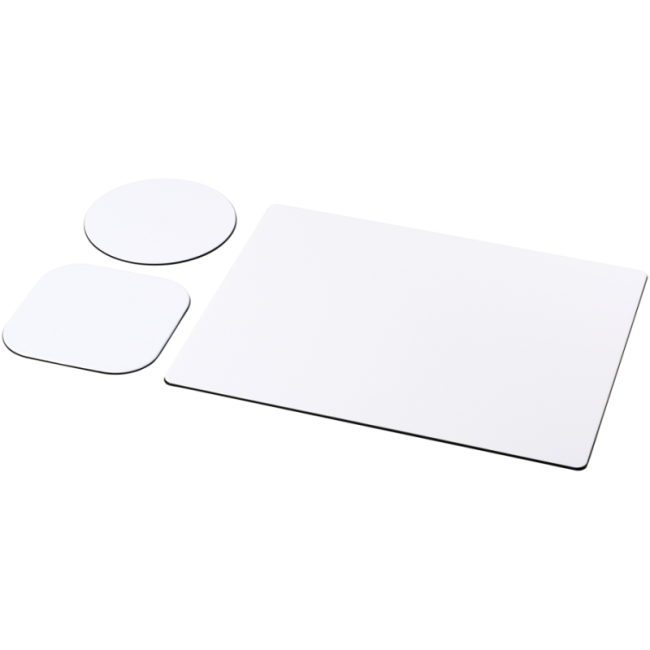 Ensemble de tapis de souris et sous-verre Brite-Mat® 