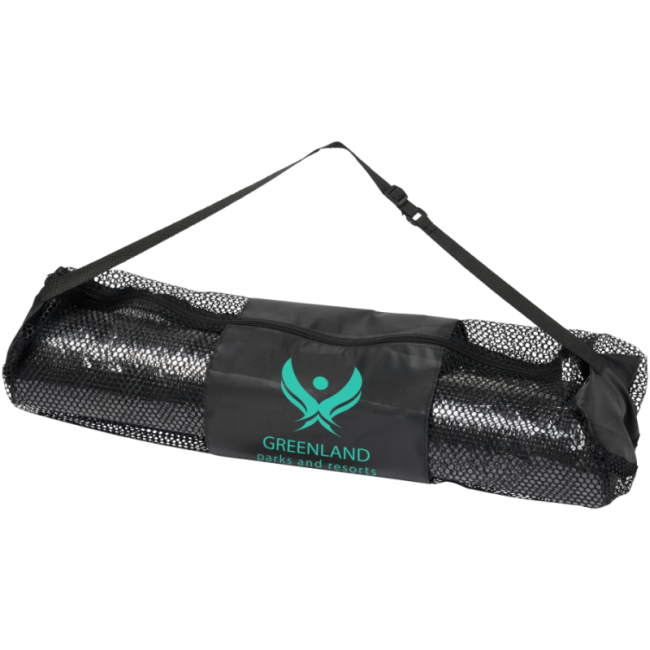 Tapis de yoga publicitaire Babaji 