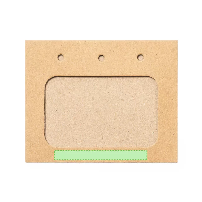 Porte badge en carton recyclé Tures 