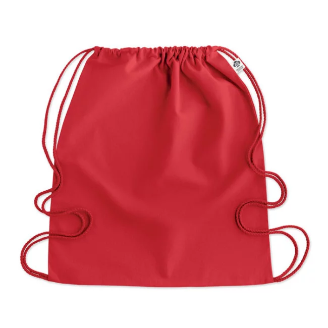 Sac cordon en coton bio Yuki Colour