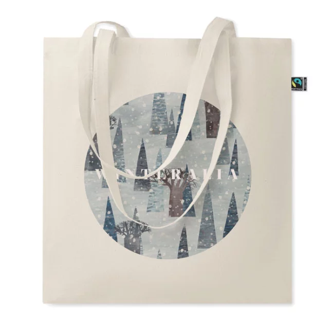 Sac shopping publicitaire Osole + Fairtrade