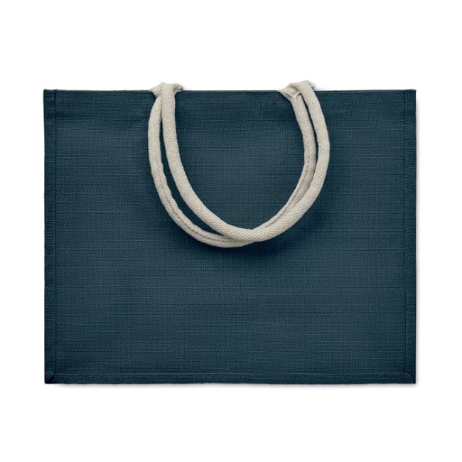 Sac shopping publicitaire en jute Aura 
