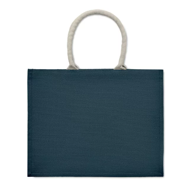 Sac shopping publicitaire en jute Aura 