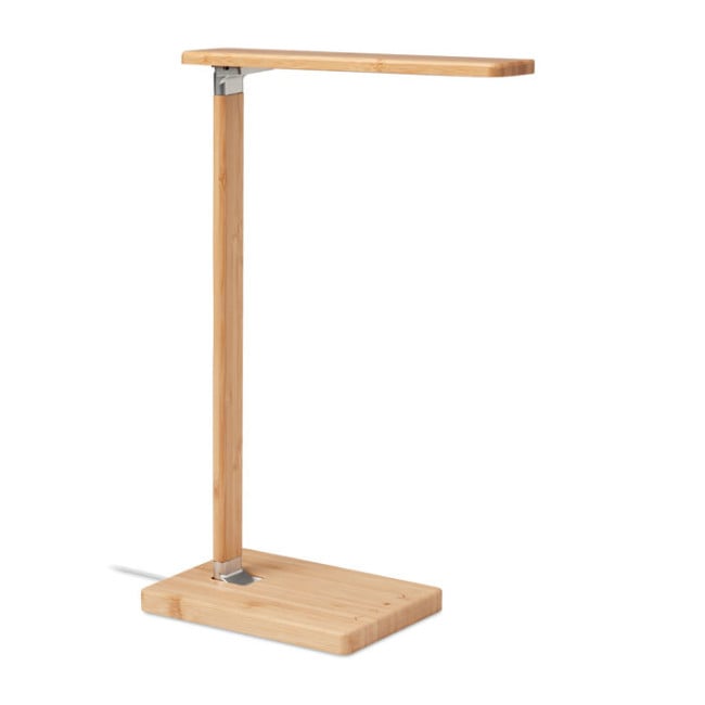 Lampe de bureau personnalisée en bambou Neat