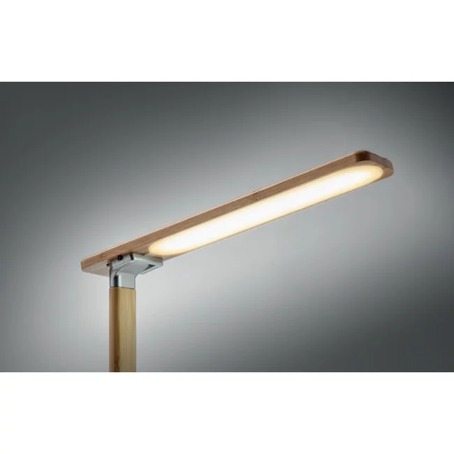 Lampe de bureau personnalisée en bambou Neat