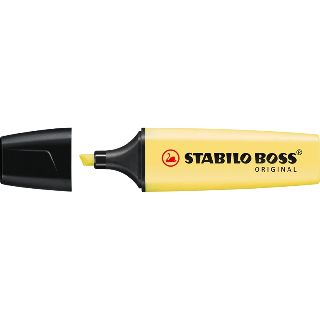 Stabilo ® boss original personnalisé Stabilo ® boss original personnalisé -  Pastel jaune 144
