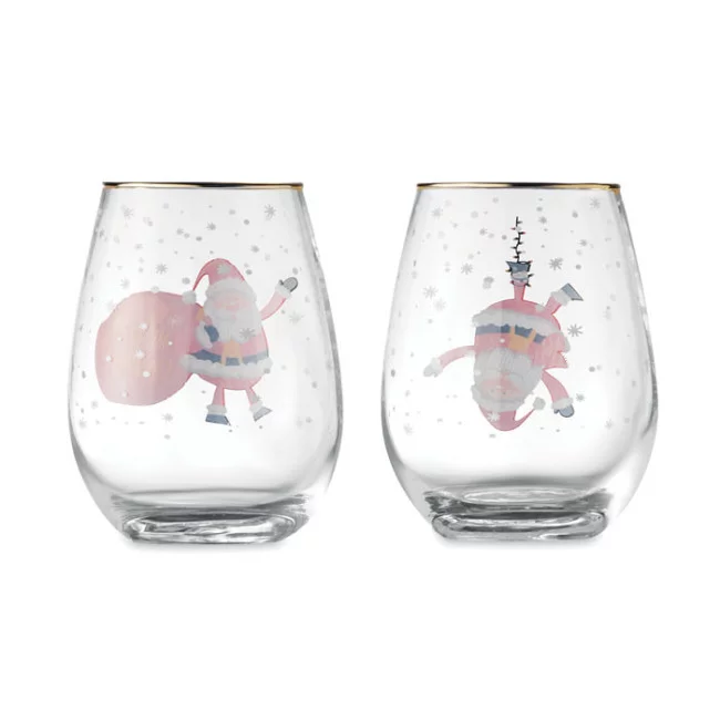 Verre à eau spécial noël 330 ml 