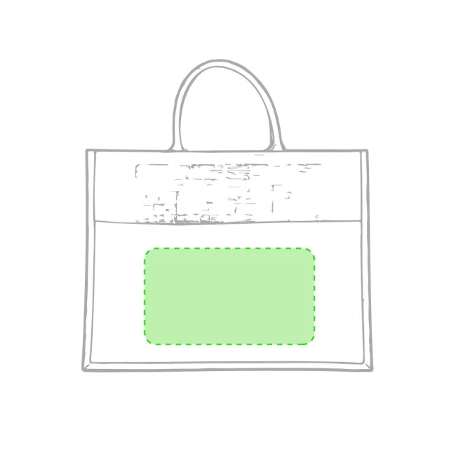 Sac en toile de jute Cekon 