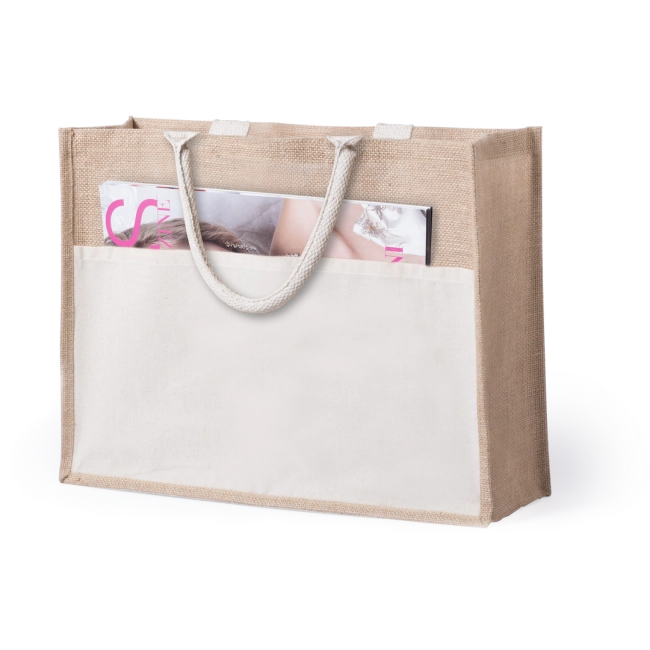 Sac en toile de jute Cekon 