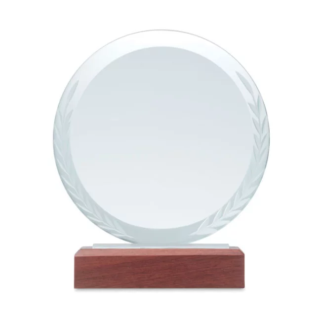 Trophée publicitaire en cristal Keen 