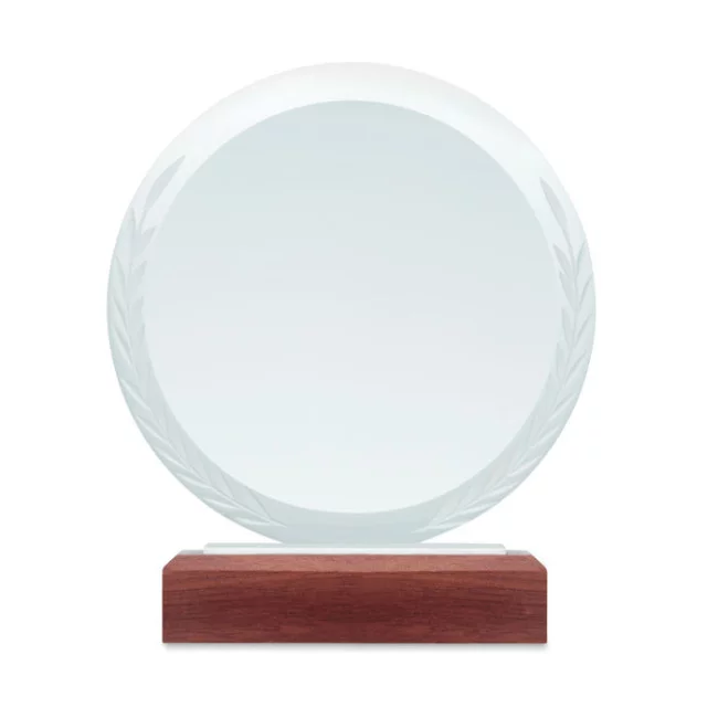 Trophée publicitaire en cristal Keen 