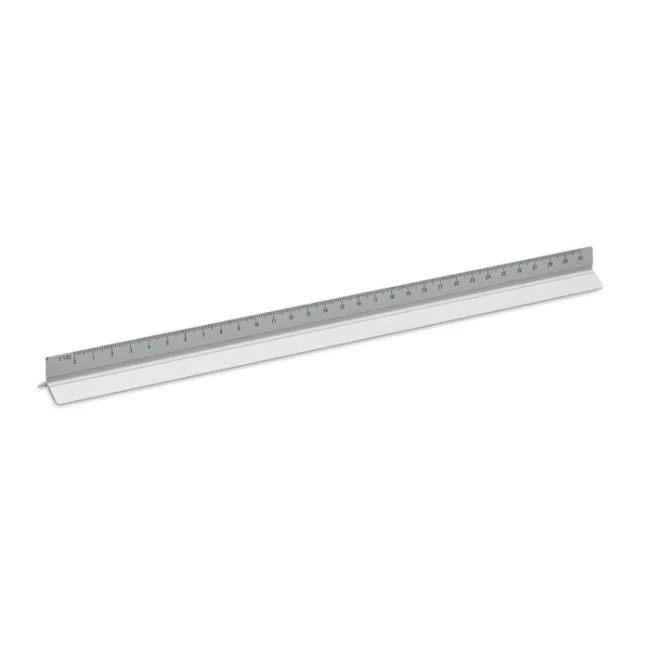 Règle en métal publicitaire Thirty 30 cm