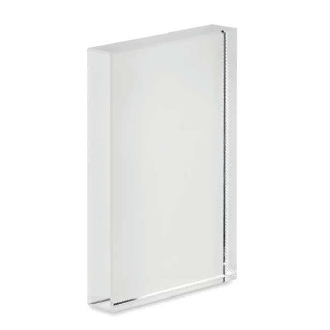 Trophée en verre personnalisable BLO 