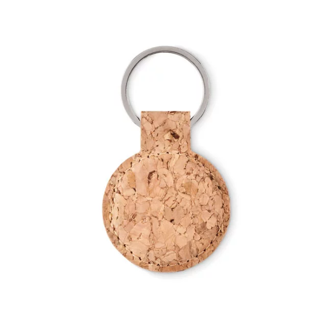 Porte-clés rond liège Cincin 