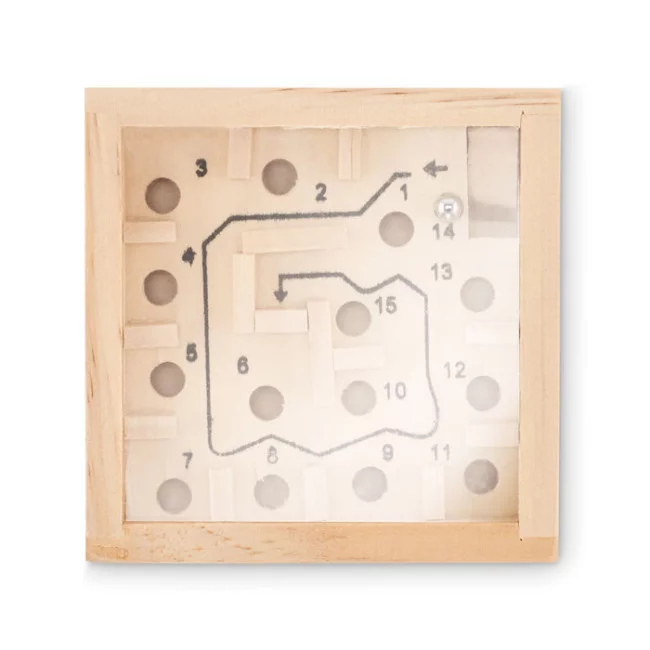 Jeu de labyrinthe publicitaire Zuky