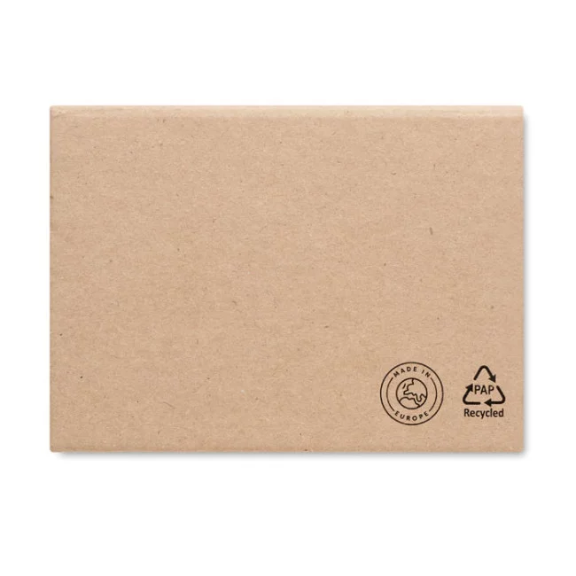 Bloc-notes adhésif en papier recyclé MEUI