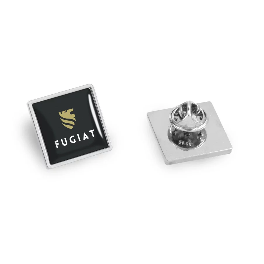 Pin’s Publicitaire Marquage Quadri EXPRESS - carré